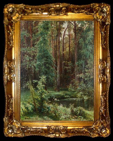 framed  Ivan Shishkin Woodland, ta009-2